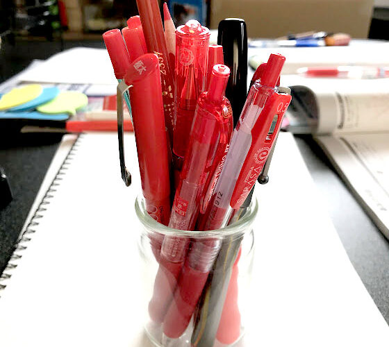 大好き、赤ペン！